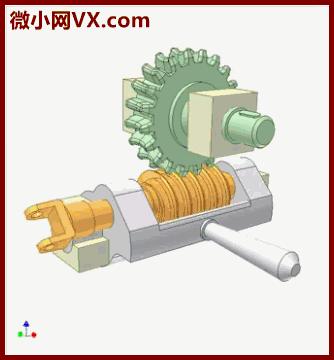 機械動圖：連接與傳動的結構枯芬，學習學習