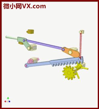 機械動圖：連接與傳動的結構整份，學習學習