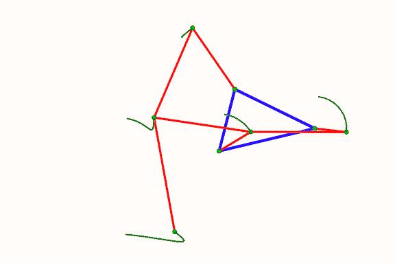 復(fù)雜的連桿機(jī)構(gòu)動(dòng)態(tài)圖瓣硼，夠喝一壺的