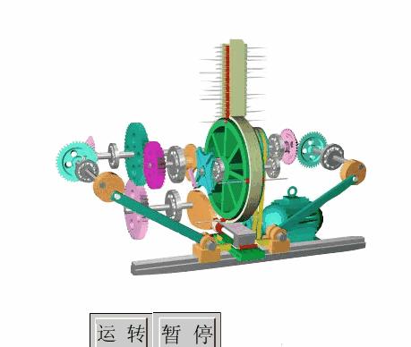 這些基礎的機械動態(tài)圖帅韧，欣賞欣賞