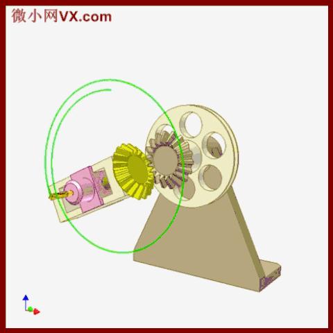 機(jī)械原理動(dòng)態(tài)圖晚饰，機(jī)械工程師的最愛