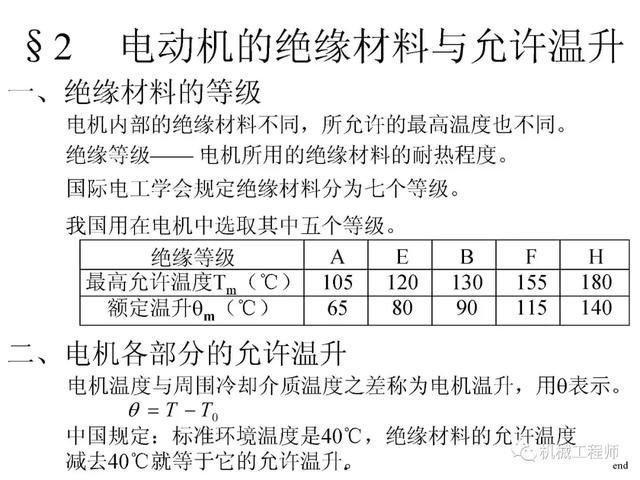 機(jī)械設(shè)計(jì)基礎(chǔ)教程-電動機(jī)的選擇